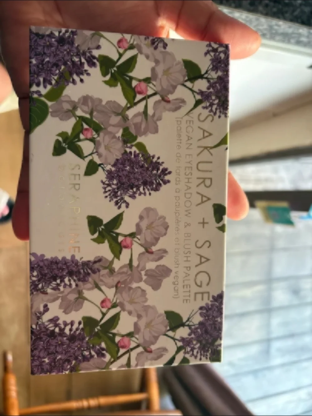 Sakura + Sage Vegan Eyeshadow & Blush Palette - Floral
